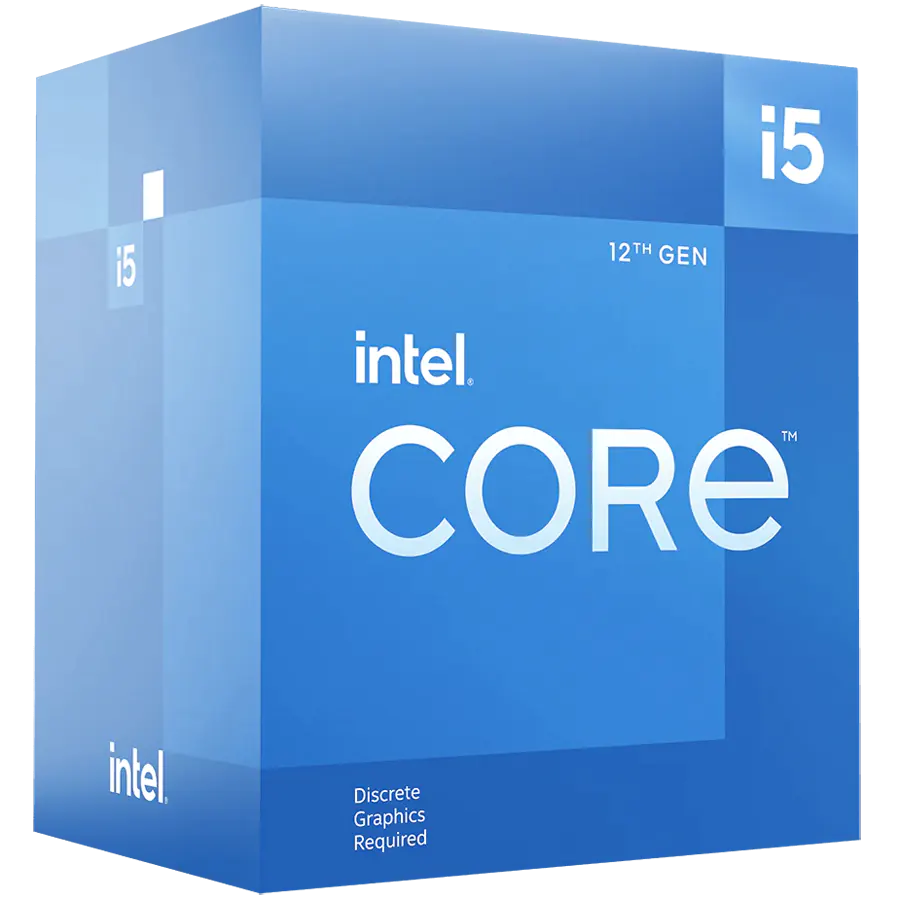 Procesador Intel Core i5-12400F 4.4GHz 18MB Alder Lake LGA1700 c/ Cooler